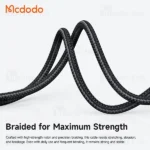 کابل Type-C به لایتنینگ مک دودو Mcdodo CA-0870 طول 1.2 متر توان 36 وات - تصویر 6