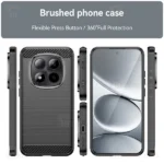 قاب فیبر کربنی شیائومی Xiaomi Redmi Note 15 Pro 5G Rugged Armor Fiber Carbon - تصویر 2