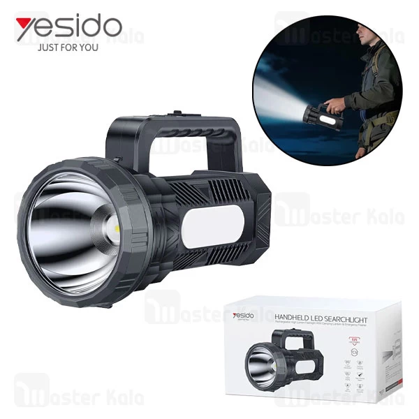 M174253BLACK-1 چراغ قوه یسیدو Yesido TC12 - تصویر 1