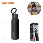 فلاسک پرودو Porodo Lifestyle Magnetic Mount LFST134 ظرفیت 1000 میلی لیتر با هولدر مگنتی