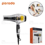 سشوار پرودو Porodo Lifestyle Crystal Shell LFST106 توان 2000 وات