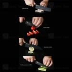ست 5 عددی چاقو سرامیکی شیائومی Xiaomi HuoHou Cool Non Stick HU0076 - تصویر 8