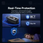 شارژر دیواری بیسوس Baseus GaN6 Pro 2C+2U EU P10162705112 توان 100 وات - تصویر 5