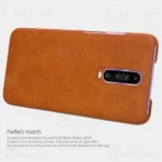 کیف چرمی نیلکین شیائومی Xiaomi Redmi K30 / Poco X2 Nillkin Qin Leather Case - تصویر 7