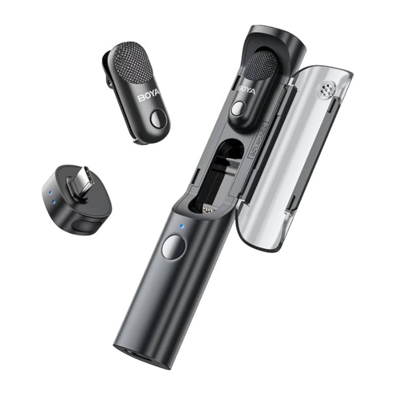 product-0ed975b2197f6cb2-800px-50kb میکروفون بیسیم بویا BOYA Magic-05 Wireless Microphone - تصویر 1