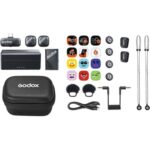 میکروفون بی‌سیم دو نفره گودکس Godox Cube-C Combo Kit 2 Wireless Dual-Person Microphone - تصویر 10