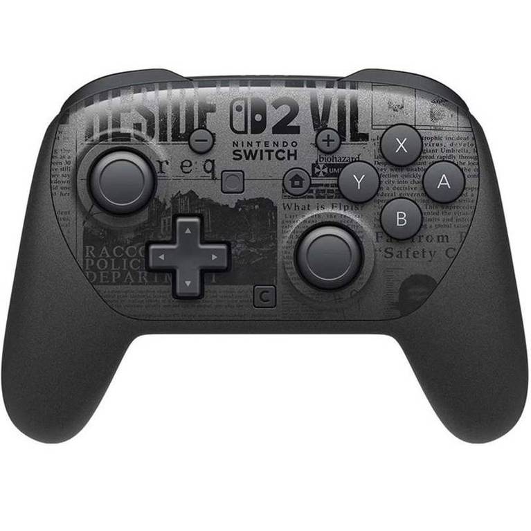 product-221f3c606d8c33f8-767px-50kb-1 دسته بازی نینتندو سوییچ 2 پرو Nintendo Switch 2 Pro Resident Evil Requiem Edition Controller - تصویر 1