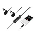 میکروفن یقه ای بویا BOYA BY-M1DM Dual Lavalier Microphone - تصویر 5