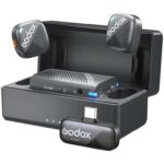 میکروفون بی‌سیم دو نفره گودکس Godox Cube-C Combo Kit 2 Wireless Dual-Person Microphone - تصویر 2