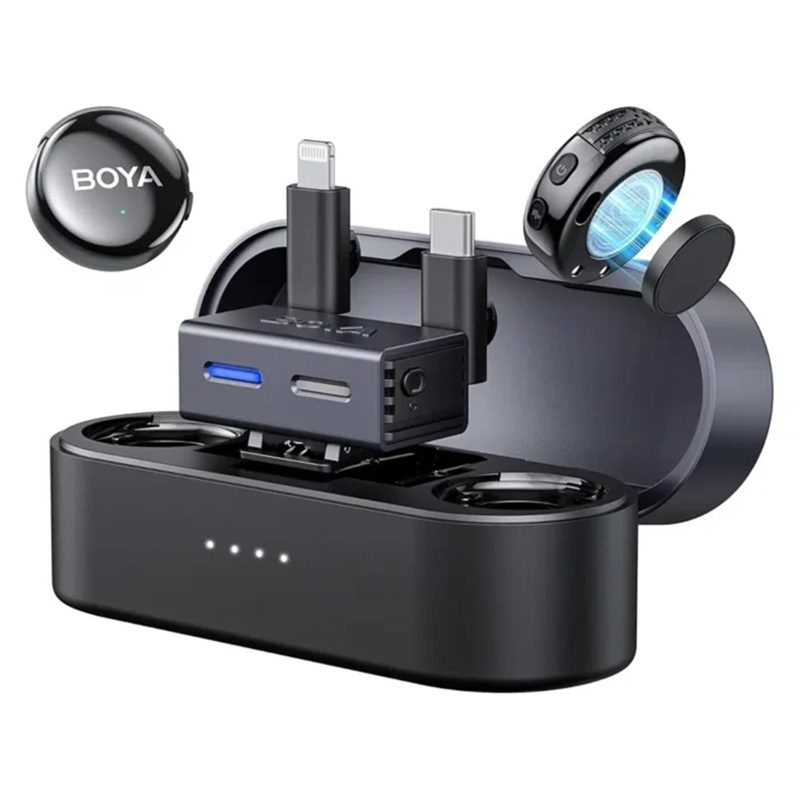 product-7b534418484a2b89-800px-50kb میکروفون بویا BOYALINK 3-01 AI-Powered Button-Sized Wireless Microphone System - تصویر 1