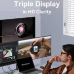 هاب هفت پورت تایپ سی بیسوس Baseus 7 in 1 Triple-Display Hub BS-OH117 - تصویر 10