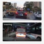 دوربین ثبت وقایع خودرو سیمکارتی دو لنز P85 2K Dual-Lens Sim Card Car Dash Cam - تصویر 2