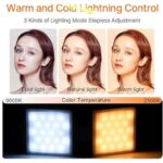 ویدئو لایت اولانزی ULANZI VL49 Pro RGB Video Light - تصویر 6