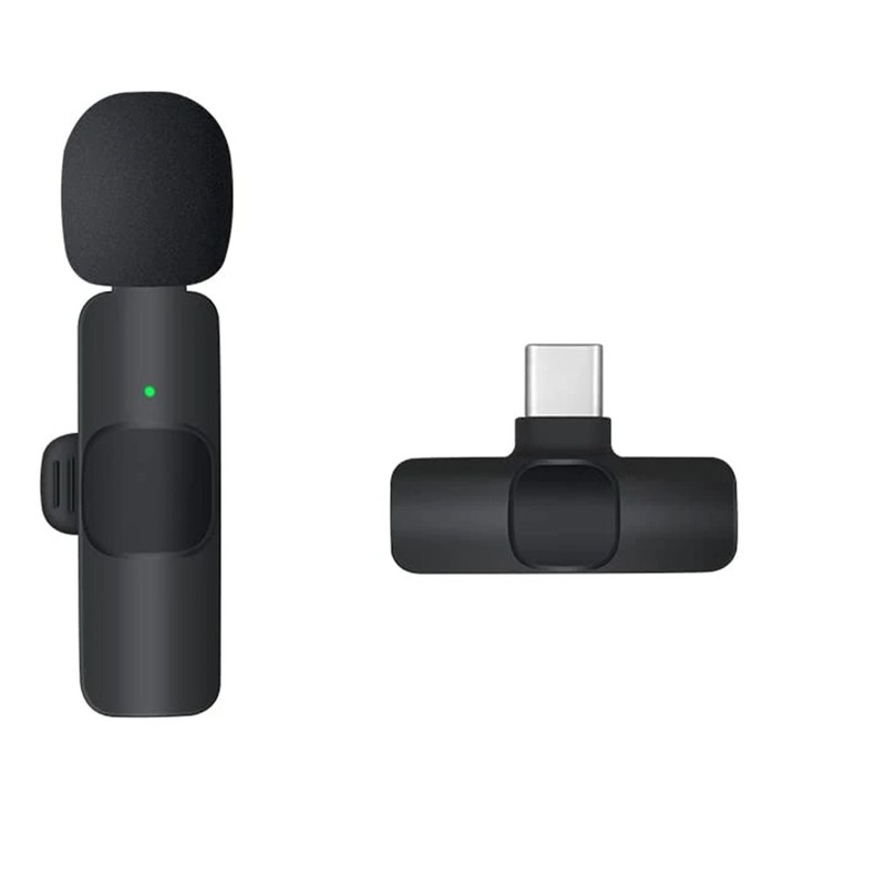 product-bb951ced2a742c98-800px-50kb میکروفون یقه ای تک کاربره K8 Wireless LapelMicrophone Single User - تصویر 1