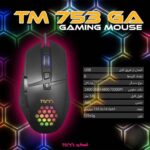 ماوس مخصوص بازی تسکو Tesco TM 753 GA gaming mouse - تصویر 7