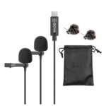 میکروفن یقه ای بویا BOYA BY-M3D Dual Lavalier Microphone - تصویر 4