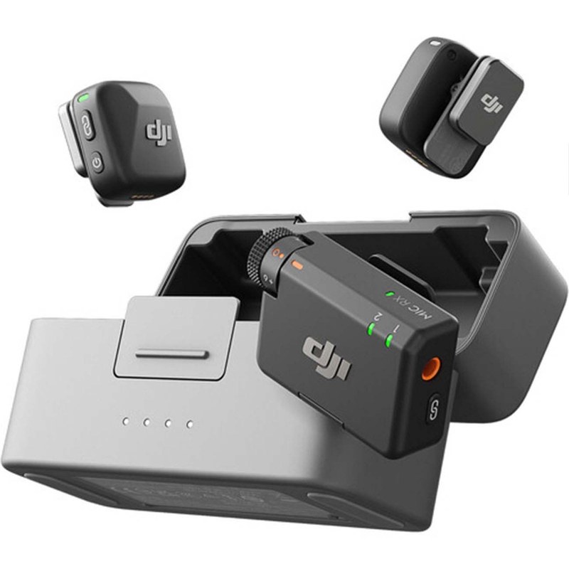product-c708a38ece422f11-800px-50kb میکروفون بیسیم دیجیآی DJI Mic Mini (two Person) Compact Wireless Microphone System - تصویر 1