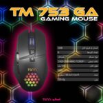 ماوس مخصوص بازی تسکو Tesco TM 753 GA gaming mouse - تصویر 7
