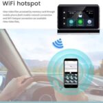 دوربین ثبت وقایع خودرو سیمکارتی دو لنز P85 2K Dual-Lens Sim Card Car Dash Cam - تصویر 4