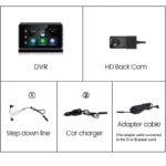 دوربین ثبت وقایع خودرو سیمکارتی دو لنز P85 2K Dual-Lens Sim Card Car Dash Cam - تصویر 6