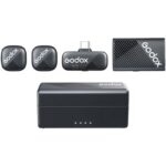 میکروفون بی‌سیم دو نفره گودکس Godox Cube-C Combo Kit 2 Wireless Dual-Person Microphone - تصویر 9