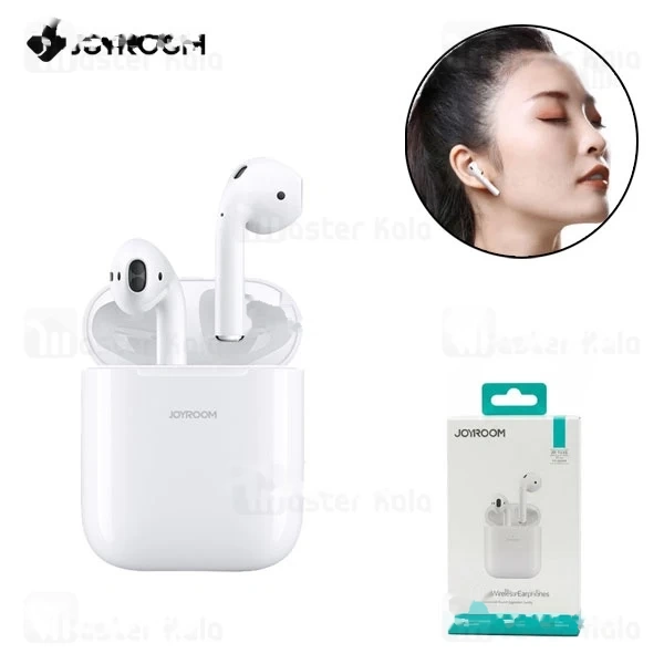 M120882WHITE-1 هندزفری بلوتوث جویروم Joyroom JR-T03S - تصویر 1