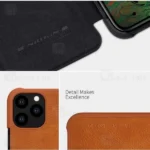 کیف چرمی نیلکین اپل آیفون Apple iPhone 11 Pro Nillkin Qin Leather Case - تصویر 10