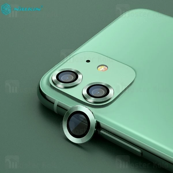 M121447YELLOW-1 محافظ لنز دوربین فلزی نیلکین آیفون Apple iPhone 11 Nillkin CLRFilm Camera - تصویر 1