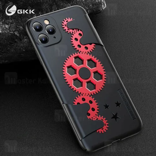 M122093BLACK-1 قاب چرخ دنده ای GKK اپل Apple iPhone 11 Pro GKK Machinist Gear Case - تصویر 1