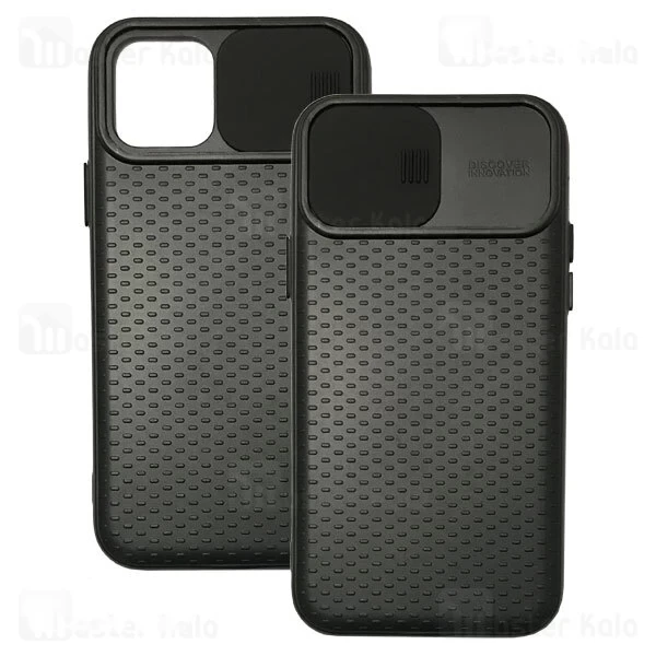 M141671BLACK-1 گارد محافظ آیفون Apple iPhone 12 / 12 Pro Camshield TPU دارای محافظ دوربین - تصویر 1
