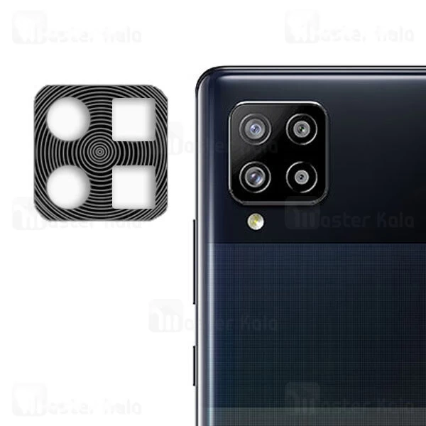 M142236BLACK-1 محافظ لنز فلزی دوربین موبایل Samsung Galaxy A42 5G Metal Lens - تصویر 1