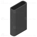 کاور محافظ سیلیکونی پاوربانک 10000 شیائومی Xiaomi Mi Power Bank 3 50W PB1050ZM Silicon Cover Case - تصویر 4