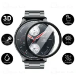 محافظ صفحه ساعت هوشمند شیائومی Amazfit Pop 3R PMMA TPU Screen Protector - تصویر 3