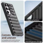 قاب پافر ضد ضربه سامسونگ Samsung Galaxy S25 Ultra TPU Capsule Shockproof - تصویر 7