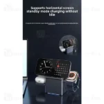 استند و شارژر وایرلس مگنتی چند کاره بیوا Biva WLC-16 Qi2 با امکان شارژ اپل واچ - تصویر 11