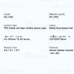 قاب محافظ ایکس او آیفون Apple iPhone 13 Pro Max XO K06 - تصویر 3