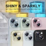 پک 3تایی محافظ لنز فلزی دوربین آیفون Apple iPhone 14 Pro / iPhone 14 Pro Max Lens Shield - تصویر 9