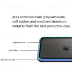 گارد ضد ضربه کی دو آیفون Apple iPhone 14 Plus K-DOO Ares Shockproof Case - تصویر 4