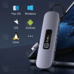 هاب 10 پورت تایپ سی یوسمز USAMS SJ644 - تصویر 8