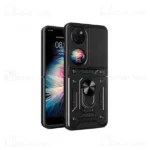 گارد محافظ ضد ضربه انگشتی Huawei P50 Pocket SHUNIJA Case دارای محافظ دوربین - تصویر 2