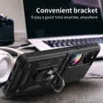 گارد محافظ ضد ضربه انگشتی Huawei P50 Pocket SHUNIJA Case دارای محافظ دوربین - تصویر 7