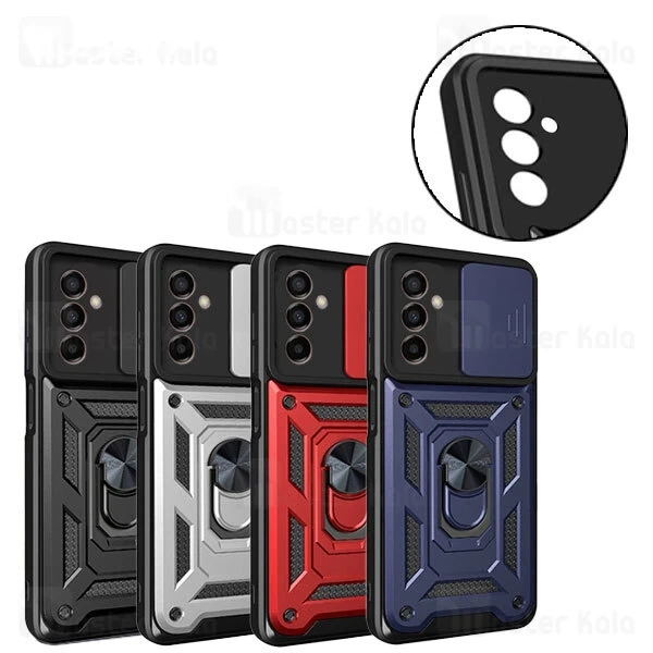 M161402BLACK-1-1 گارد محافظ ضد ضربه انگشتی Samsung M23 / M13 SHUNIJA Case دارای محافظ دوربین - تصویر 1