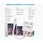 تبدیل لایتنینگ اتصال همزمان شارژر و USB ارلدام Earldom OT43 - تصویر 4
