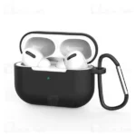 کاور محافظ سیلیکونی هندزفری اپل Apple AirPods 3 Silicone Case دارای قلاب آویز - تصویر 7
