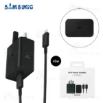 شارژر دیواری اصلی سامسونگ Samsung EP-T4511 توان 45 وات همراه با کابل