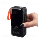 پاوربانک 30000 بیوا Biva BP-022 Power Bank Digital Display توان 22.5 وات همراه با کابل متصل - تصویر 3