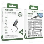 تبدیل Type-c ایس فست ACEFAST J9 Acewire Pro توان 100 وات - تصویر 7