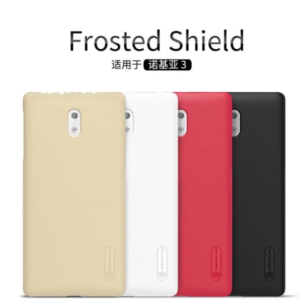 M50251BLACK-1 قاب محافظ نیلکین نوکیا Nokia 3 Nillkin Frosted Shield - تصویر 1
