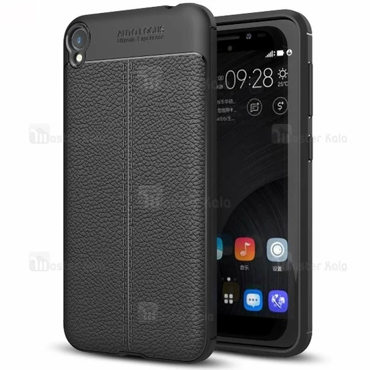 M51733BLACK-1 قاب محافظ ژله ای طرح چرم Asus Zenfone 5 Live L1 ZA550KL مدل Auto Focus - تصویر 1