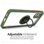 قاب مات هیبریدی انگشتی Samsung Galaxy S20 Matte Hybrid Ring Case - تصویر 8